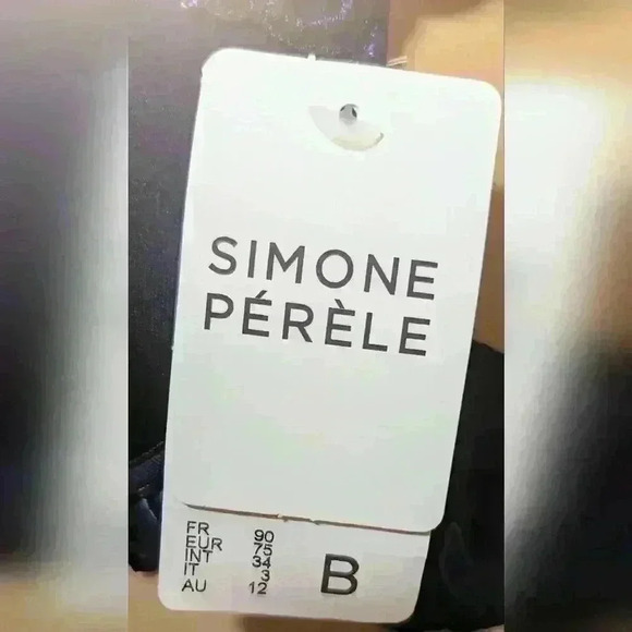 Simone Perele Andora 3D Demi Bra and Panty Set 34B Midnight - Picture 6 of 6